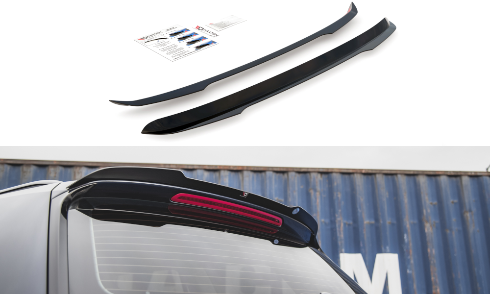 Maxton Design Spoiler CAP für Volkswagen Passat B8 Variant schwarz Hochglanz