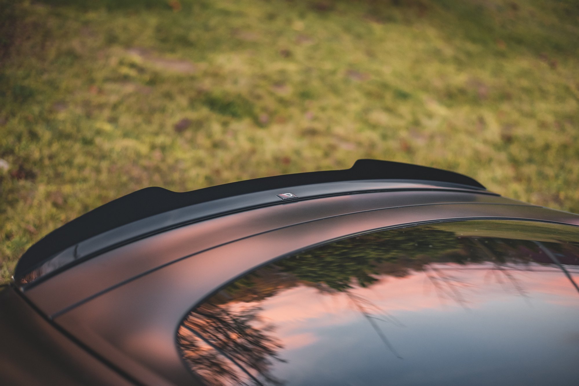 Maxton Design Spoiler CAP für Mercedes-AMG GT 53 4 Door-Coupe schwarz Hochglanz