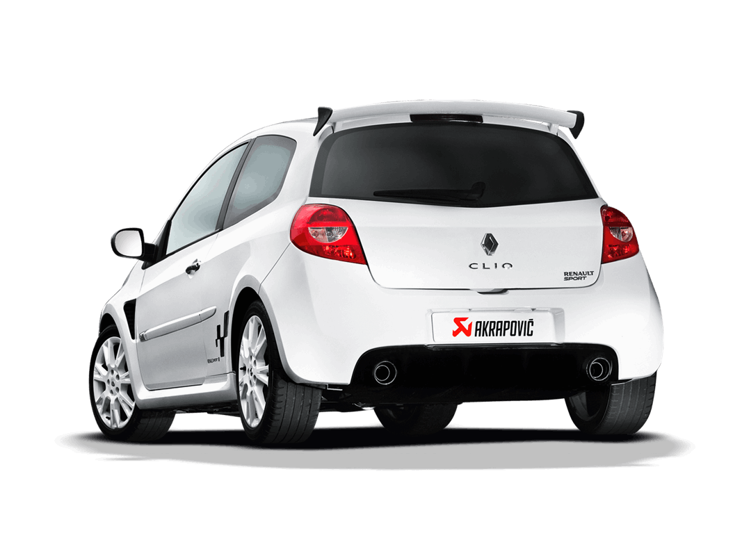 Akrapovic Slip-On Line (Edelstahl) für Renault Clio III RS 200 2012