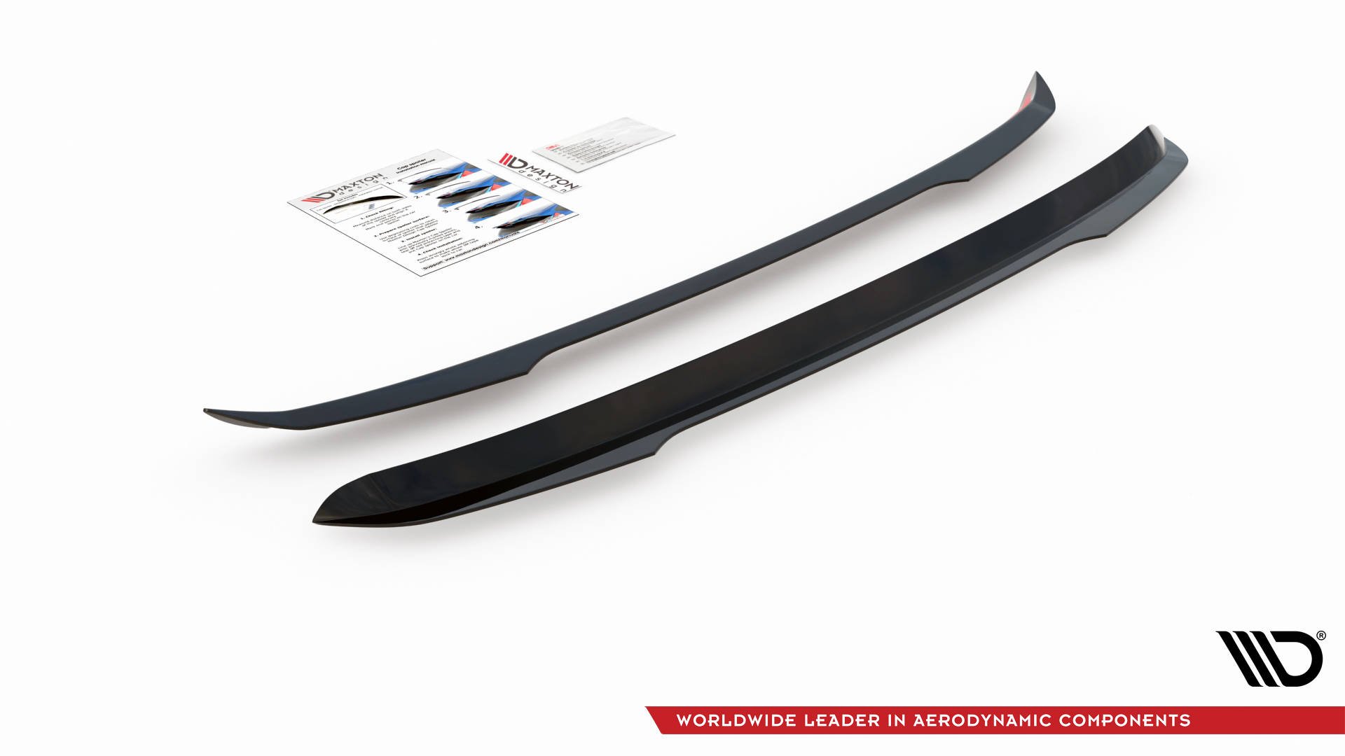 Maxton Design Spoiler CAP für Volkswagen Passat B8 Variant schwarz Hochglanz