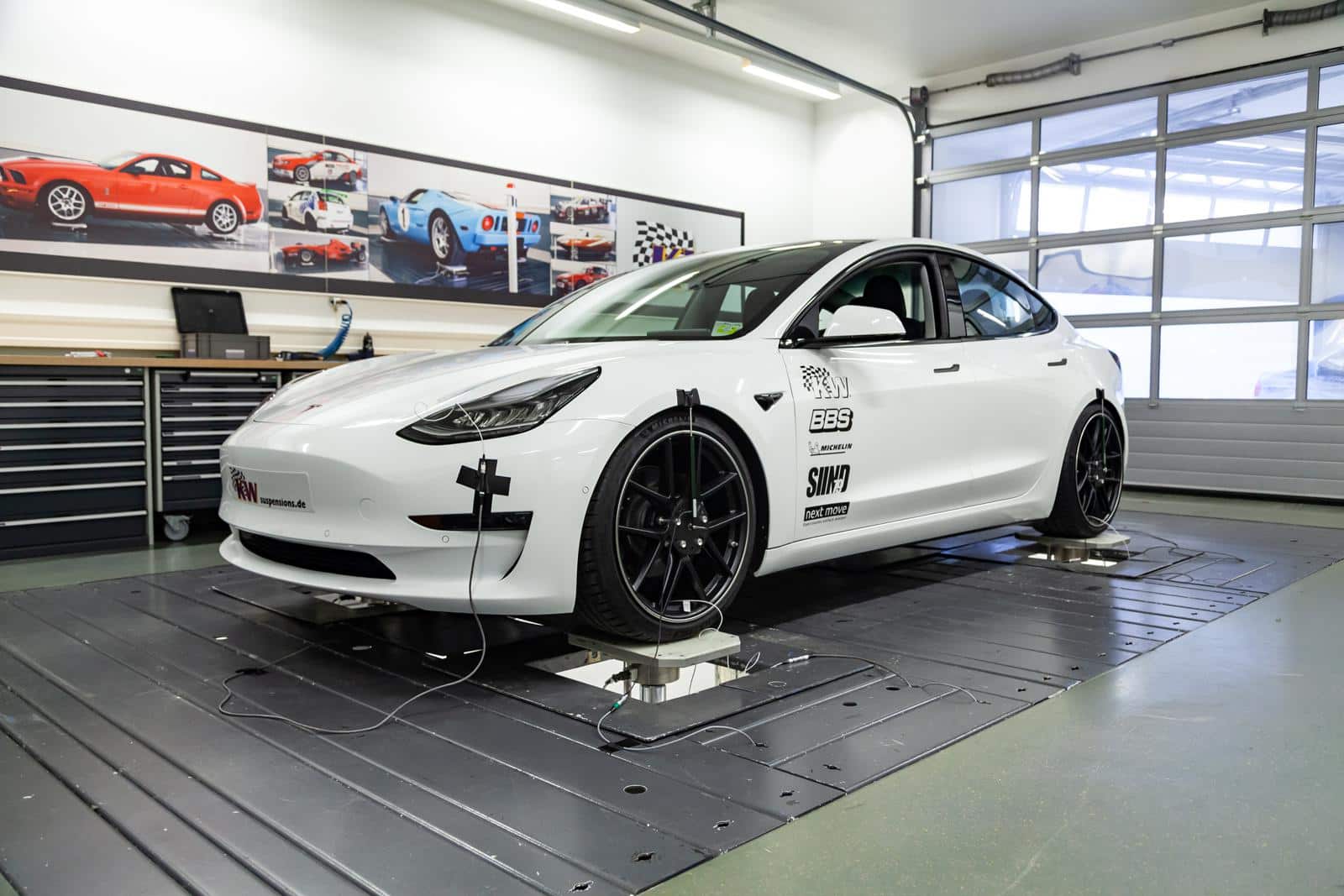 KW V3 inox Gewindefahrwerk Tesla Model 3