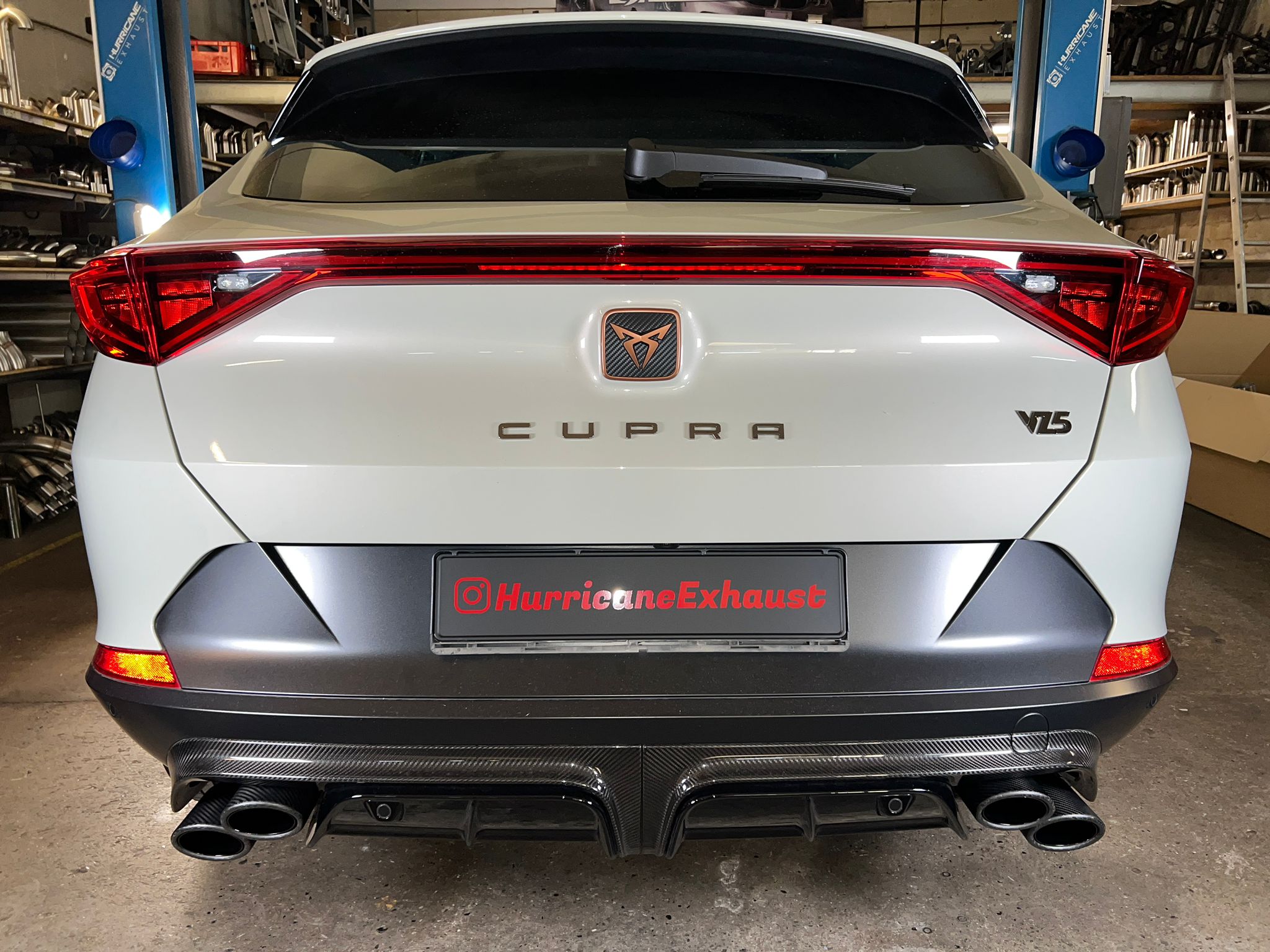 Hurricane 3,5" Abgasanlage für Cupra Formentor VZ5