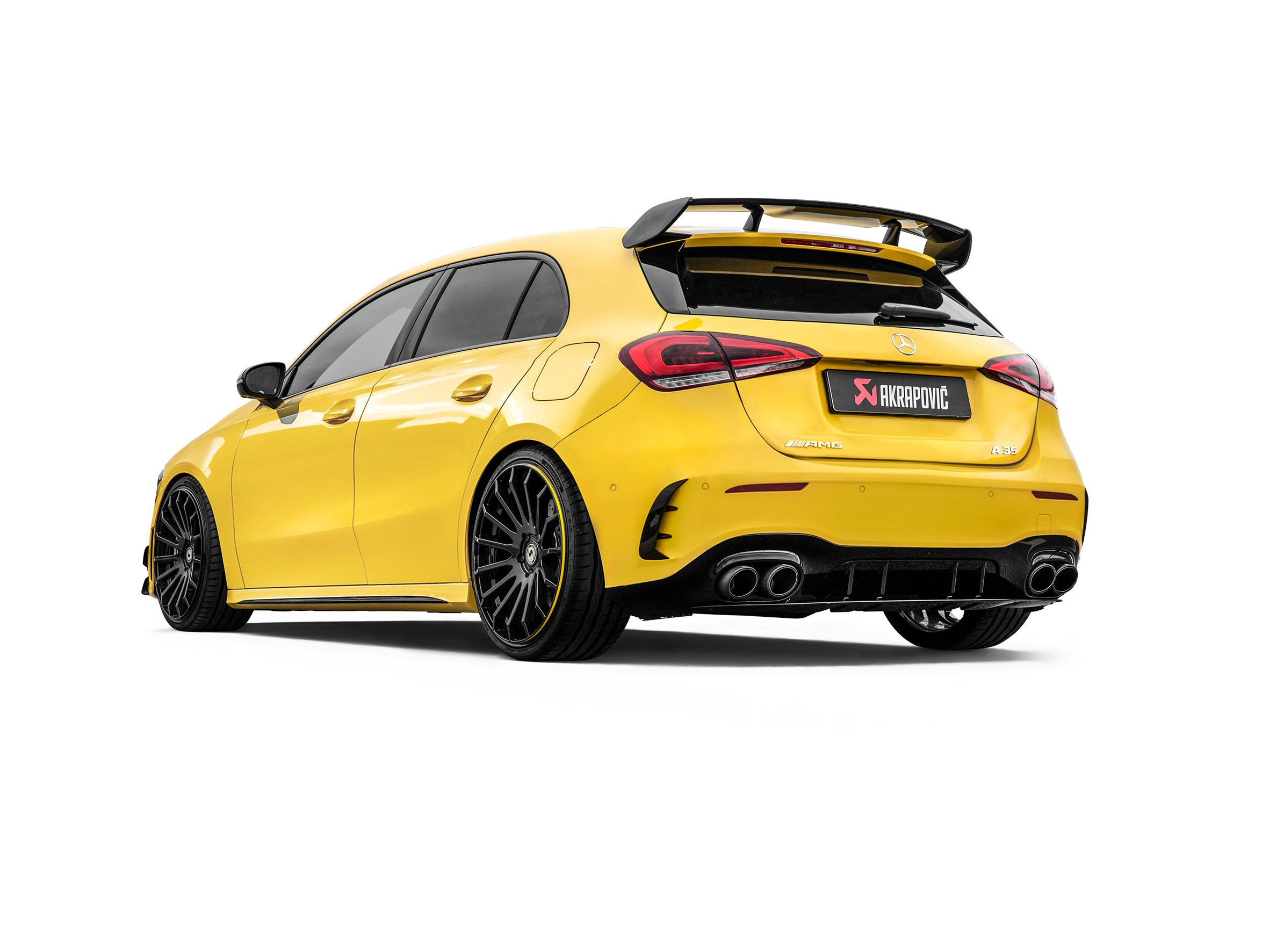 Akrapovic Slip-On Line (Titan) für Mercedes-AMG A 35 Hatchback (W177) 2022