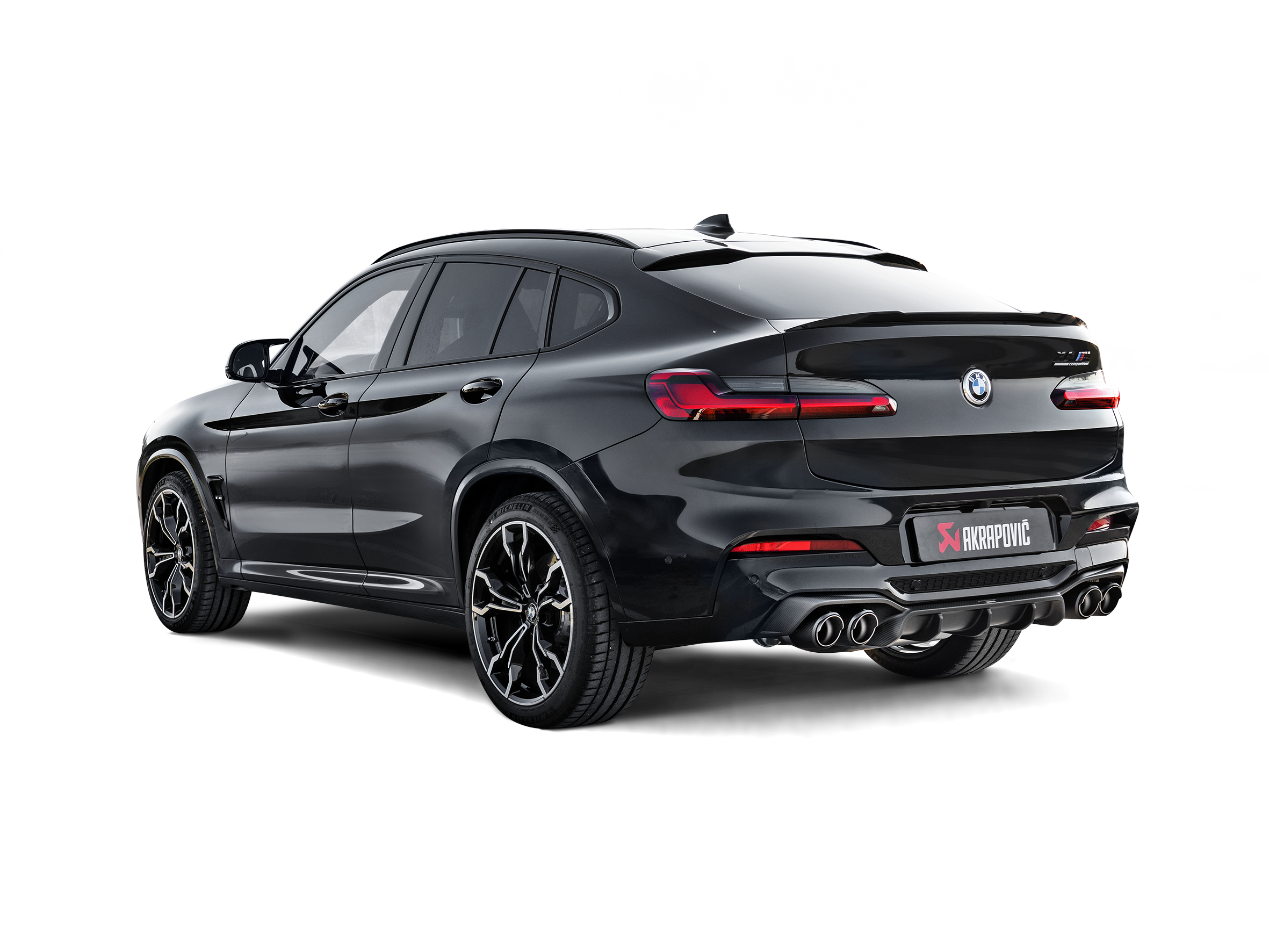 Akrapovic Carbon Heckdiffusor - Hochglanz für BMW X4 M / X4 M Competition (F98) - OPF/GPF 2022