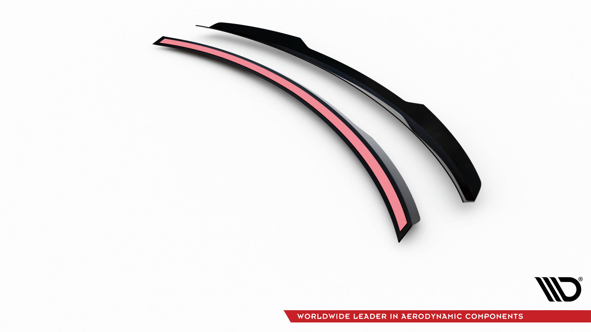 Maxton Design Spoiler CAP für Mercedes-Benz E Limousine AMG-Line W213 Facelift schwarz Hochglanz