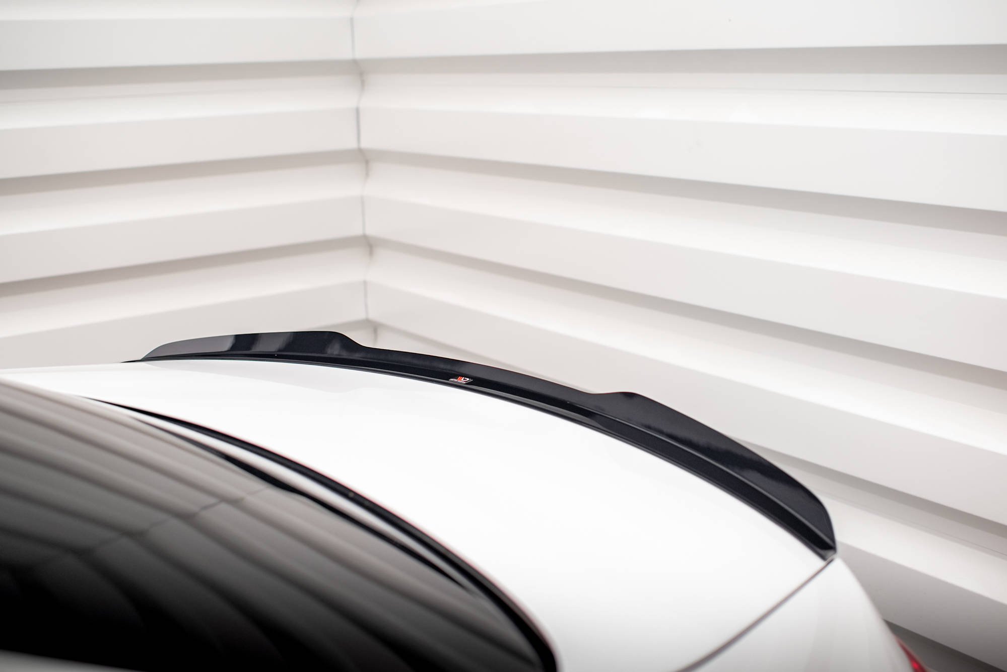 Maxton Design Spoiler CAP für Mercedes-Benz E Limousine AMG-Line W213 Facelift schwarz Hochglanz