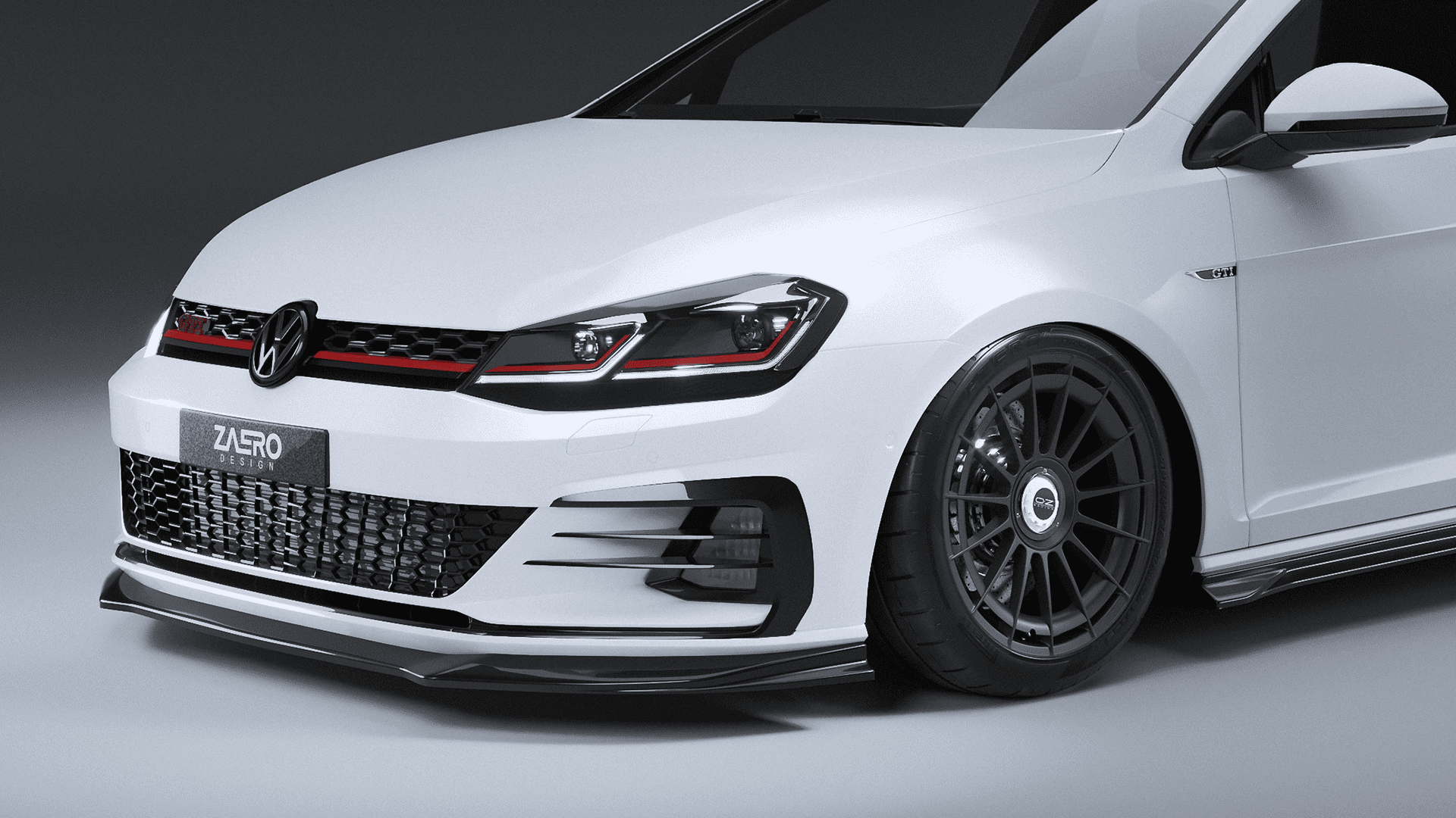 Zaero Design EVO-1 FRONTLIPPE FÜR VW GOLF 7 GTI | GTD (FACELIFT)