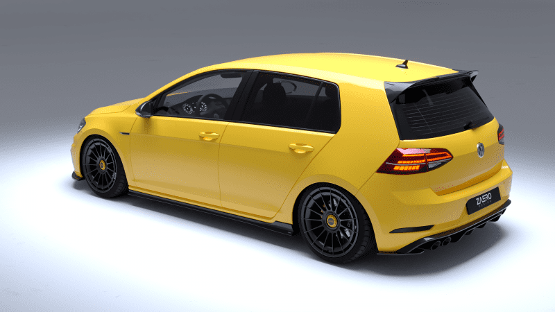 Zaero Design EVO-1 DIFFUSOR FÜR VW GOLF 7 R (FACELIFT)