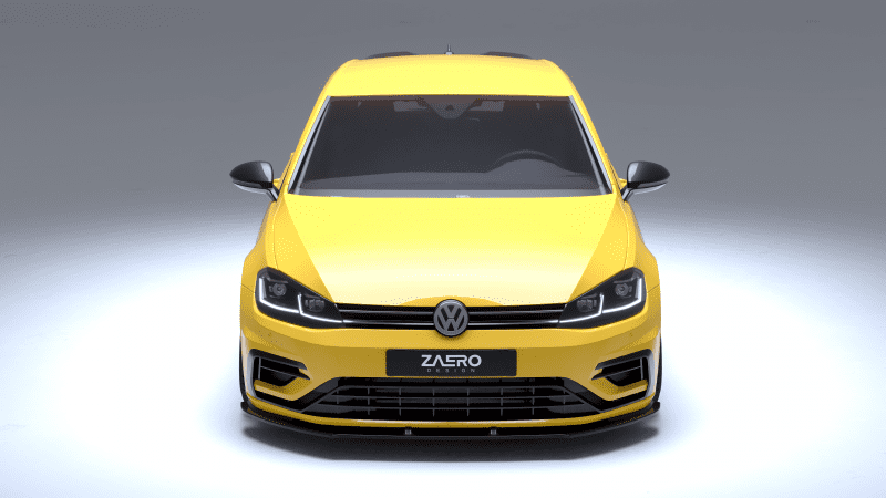 Zaero Design EVO-1 FRONTSPOILER FÜR VW GOLF 7 R (FACELIFT)